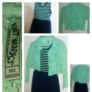 Knit Works Kids Dress and Jacket